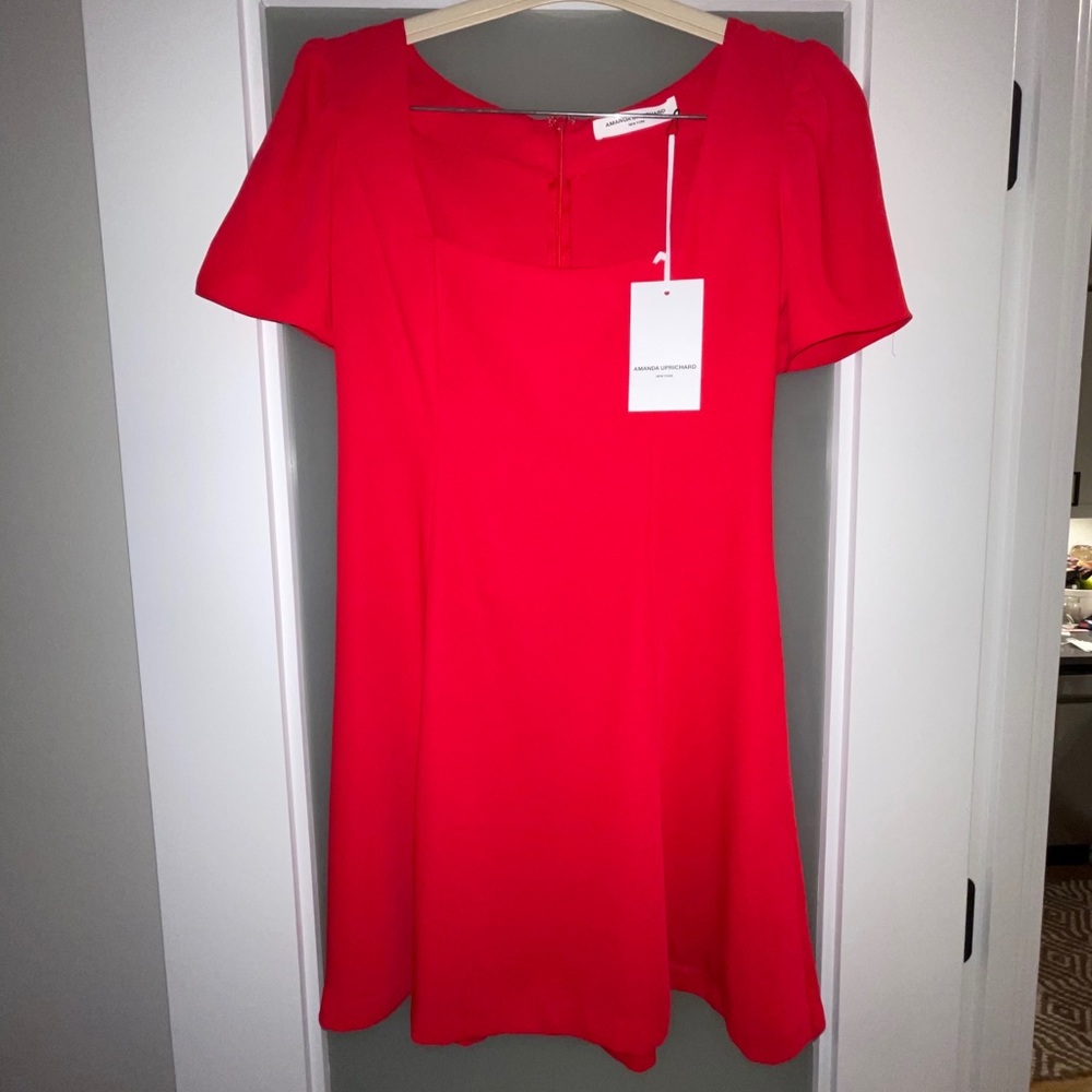 AMANDA UPRICHARD • NWT Candy Apple Skater Dress